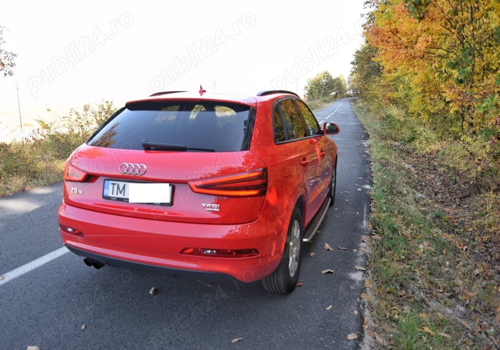 Audi Q3 rosu 2012 benzina 170cp 200tkm Full options 