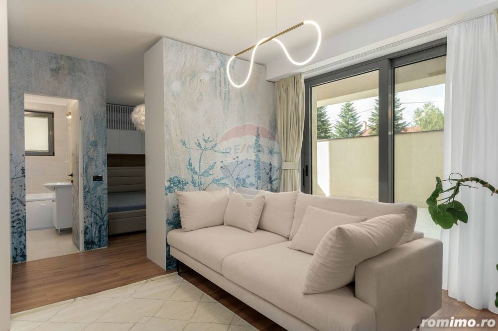 Apartament 2 camere tip studio cu terasă generoasă 50 mp prima locuire