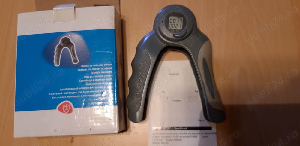 Flexor cu afișaj digital pentru măsurarea caloriilor