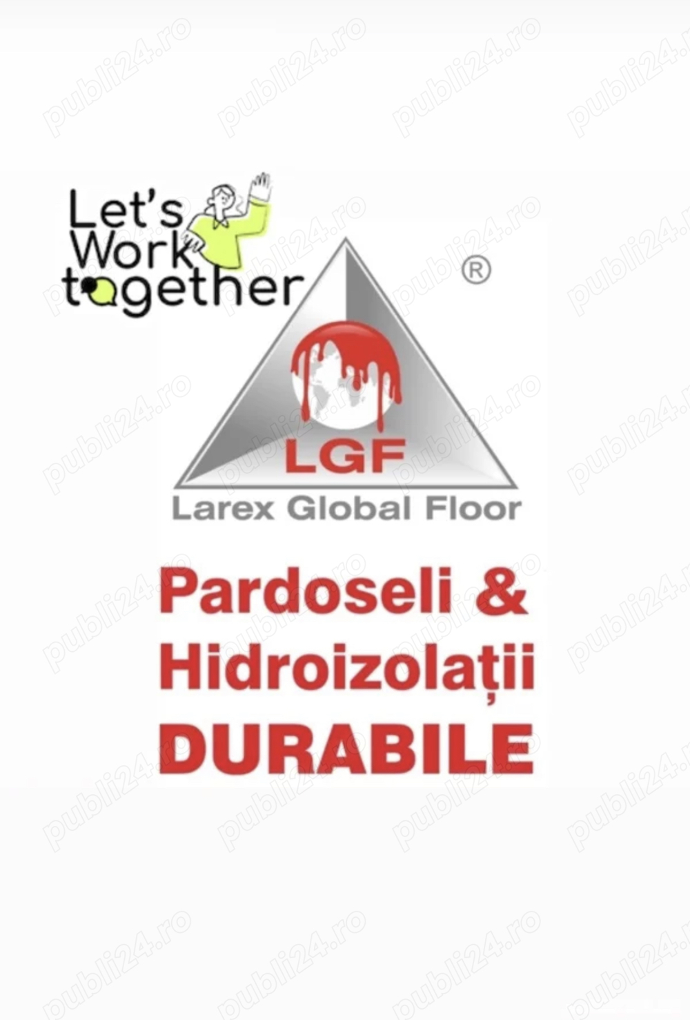 Muncitori Calificați și necalificați pardoseli și hidroizolatii