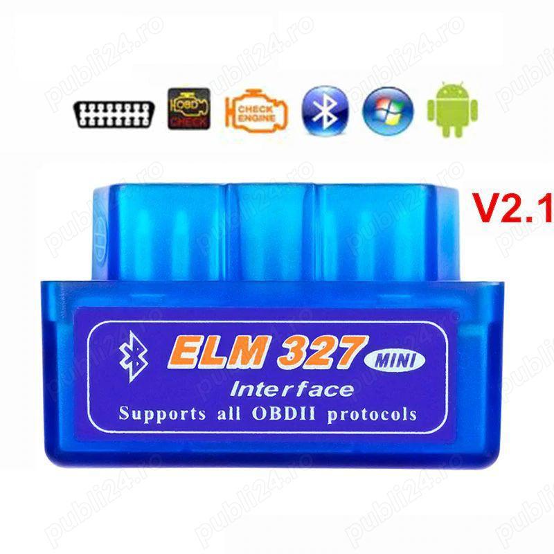 Tester ELM327 Bluetooth multimarca compatibil cu Android si windows diagnoza auto scanner auto OBD2