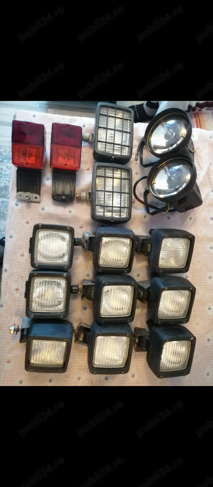 Set 9 Proiectoare HELLA+2 Rinder+2 General Electric+2 Stopuri Rinder