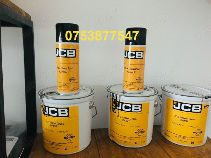 Vopsea originala JCB