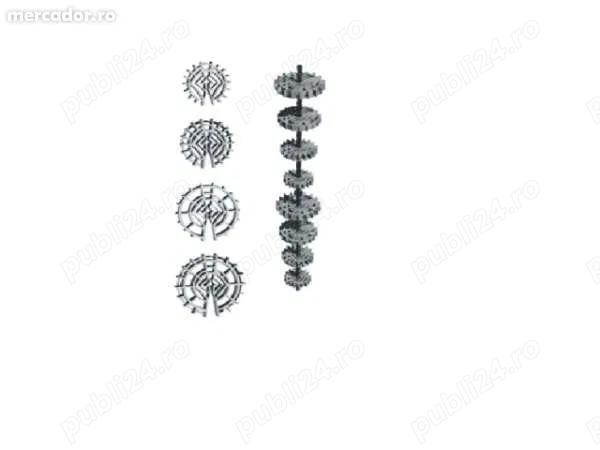 Distantieri pvc pentru cofraje rozete H20mm