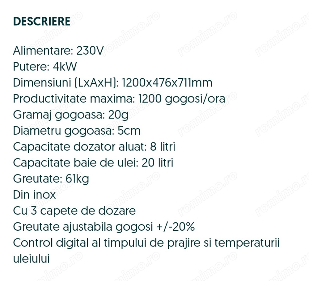 Mașină de făcut gogoși inelus