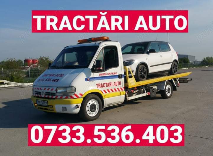 Tractari auto pe autostrada A1 Timisoara-Lugoj-Faget-Margina