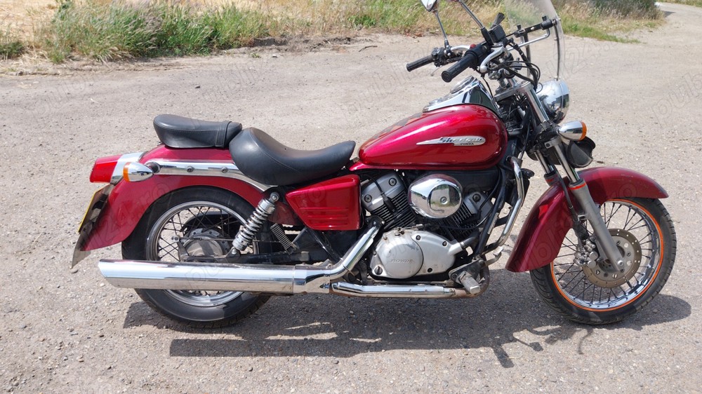 motocicleta Honda shadow