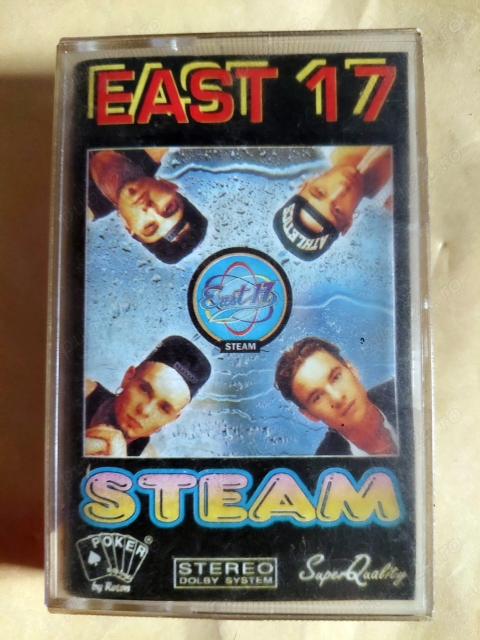 East 17 - Steam (POKER Roton), caseta audio