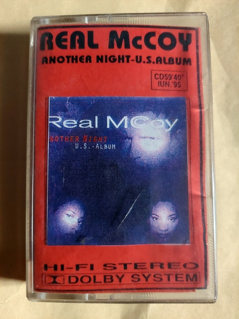 Real McCoy - Another night, caseta audio
