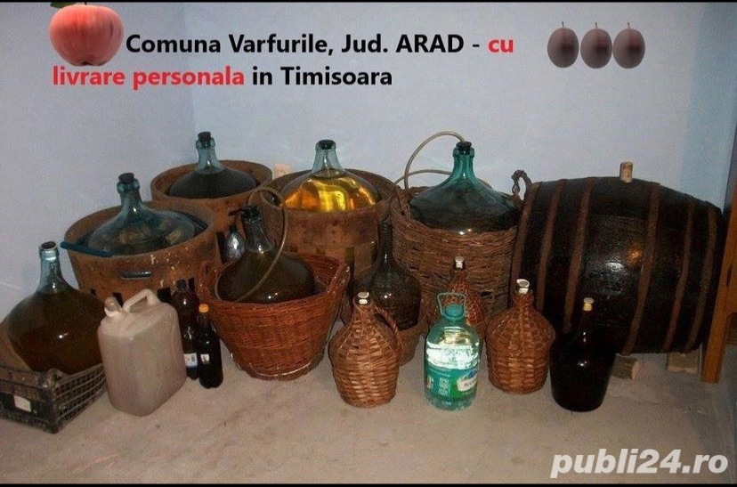 Palincă  de prune fără zahăr