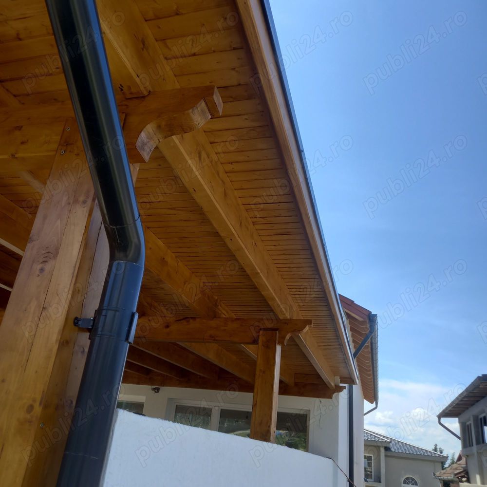 Copertine, terase, marchize lemn