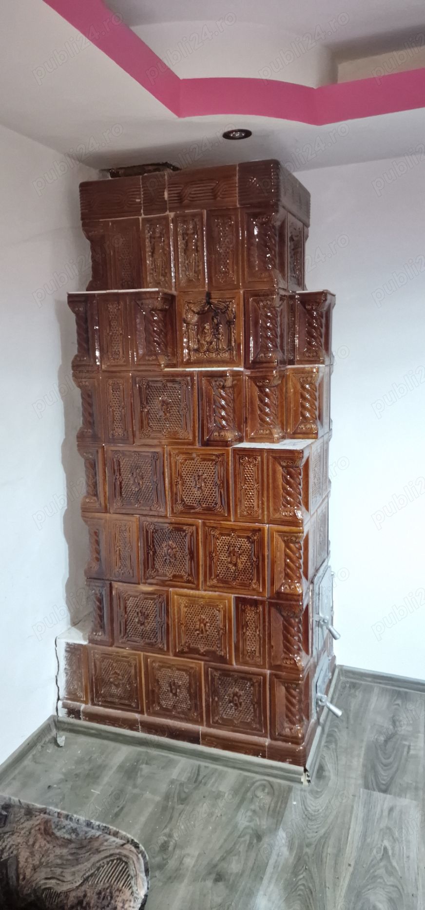 Sobă teracotă completă