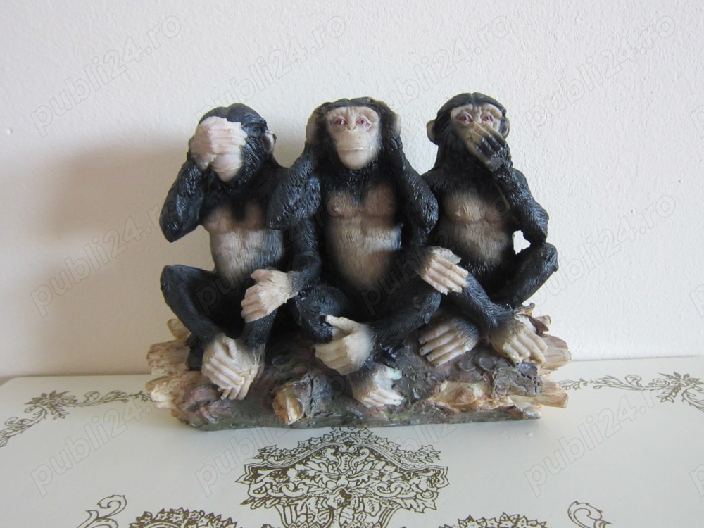 cadou rar 3 maimute intelepte Legea de Aur a japonezilor