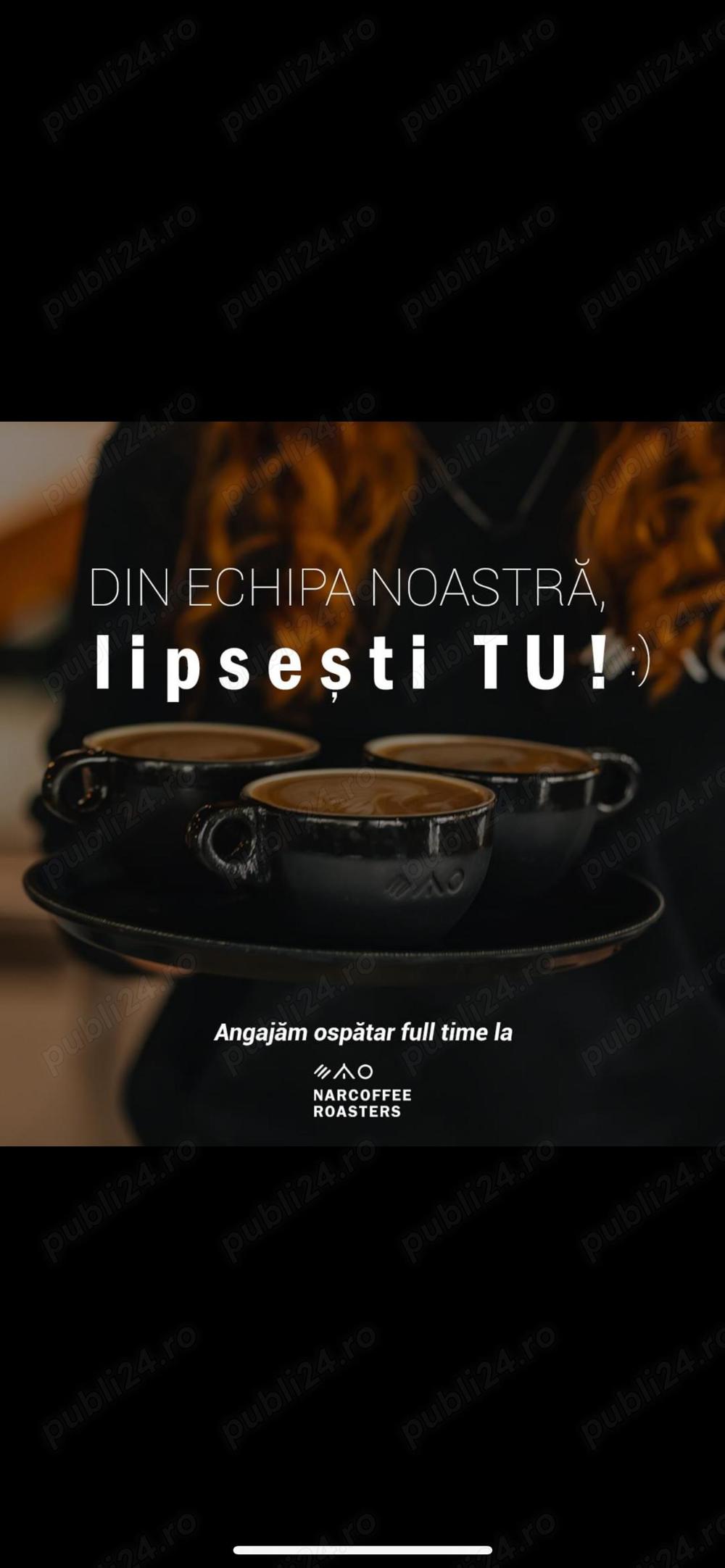 Angajăm ajutor ospatar part time 