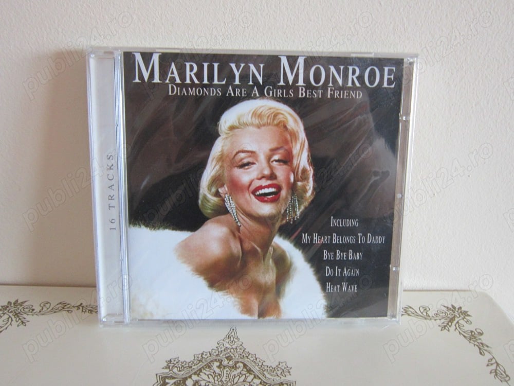 cd Marilyn Monroe  - Diamonds Are A Girls Best Friend -UK 2004 sigilat
