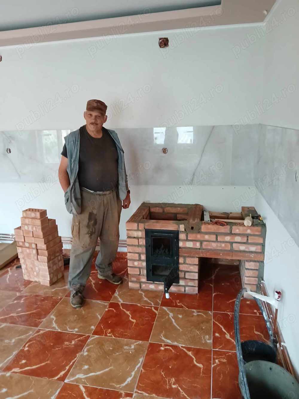 Coșuri de fum și șeminee.