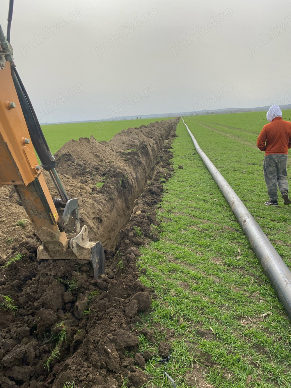 Executam lucrari sudura pehd cap la cap