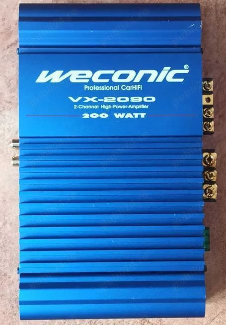 Amplificator auto Thunder 150 W Statie auto de la 150 W in sus diverse modele pt. boxe si subwoofer.