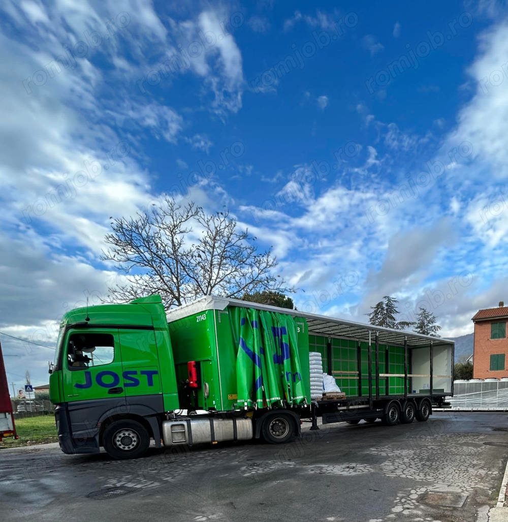 JOST Romania angajeaza soferi profesionisti pe comunitate