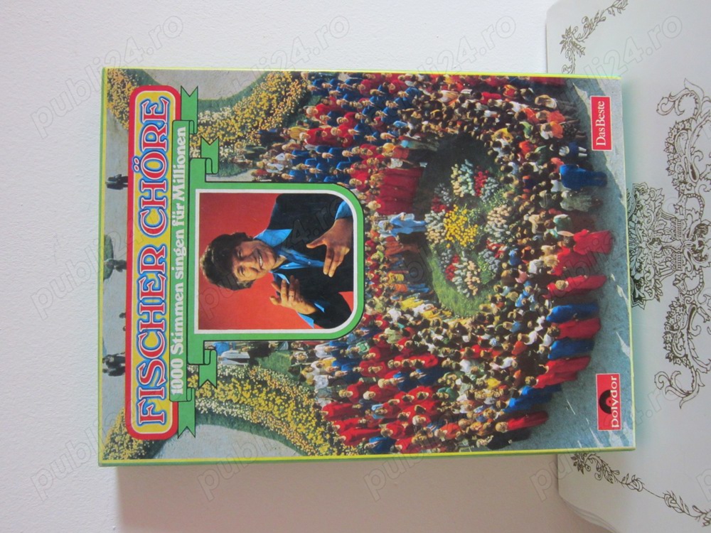 casete audio noi Corul Fischer -1000 Voci Canta pt Milioane,Germany'77