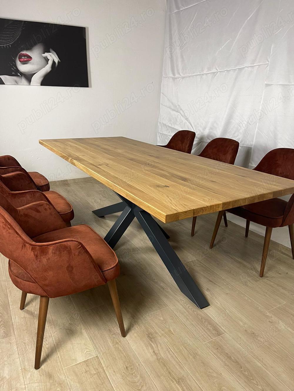 Producator vindem mese STEJAR masiv