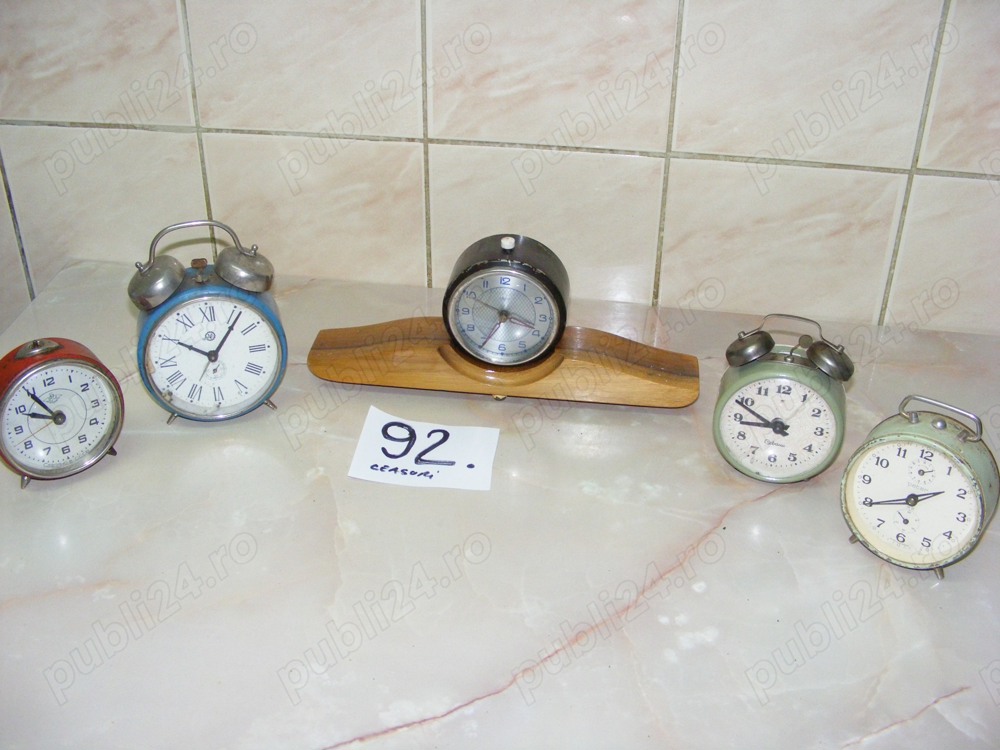 Colectie ceasuri vechi comunism (cod 92) 