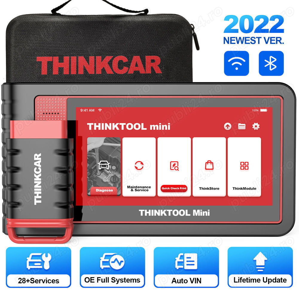 2024 Thinktool mini 2 NOU Dispozitiv de diagnosticare OBD2