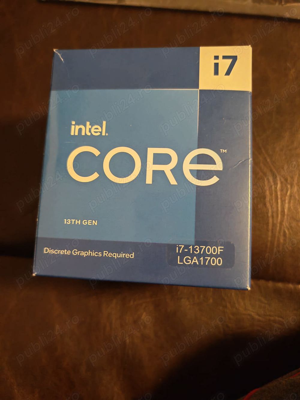 Vand, cooler cu radiator pentru procesor i7 13700