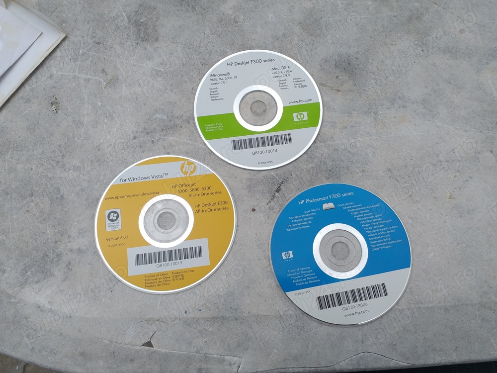 CD-uri instalare HP DEskjet 300 series