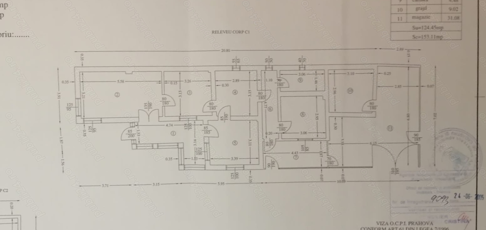 Casa Pietrosani teren 1190mp