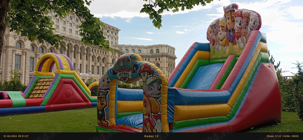 Tobogan gonflabil de închiriat 