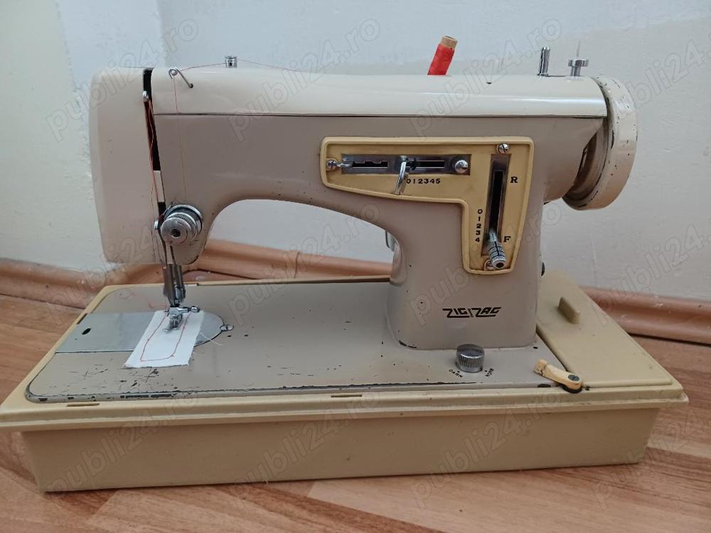 Mașină de cusut electrică Zig Zag, cu accesorii