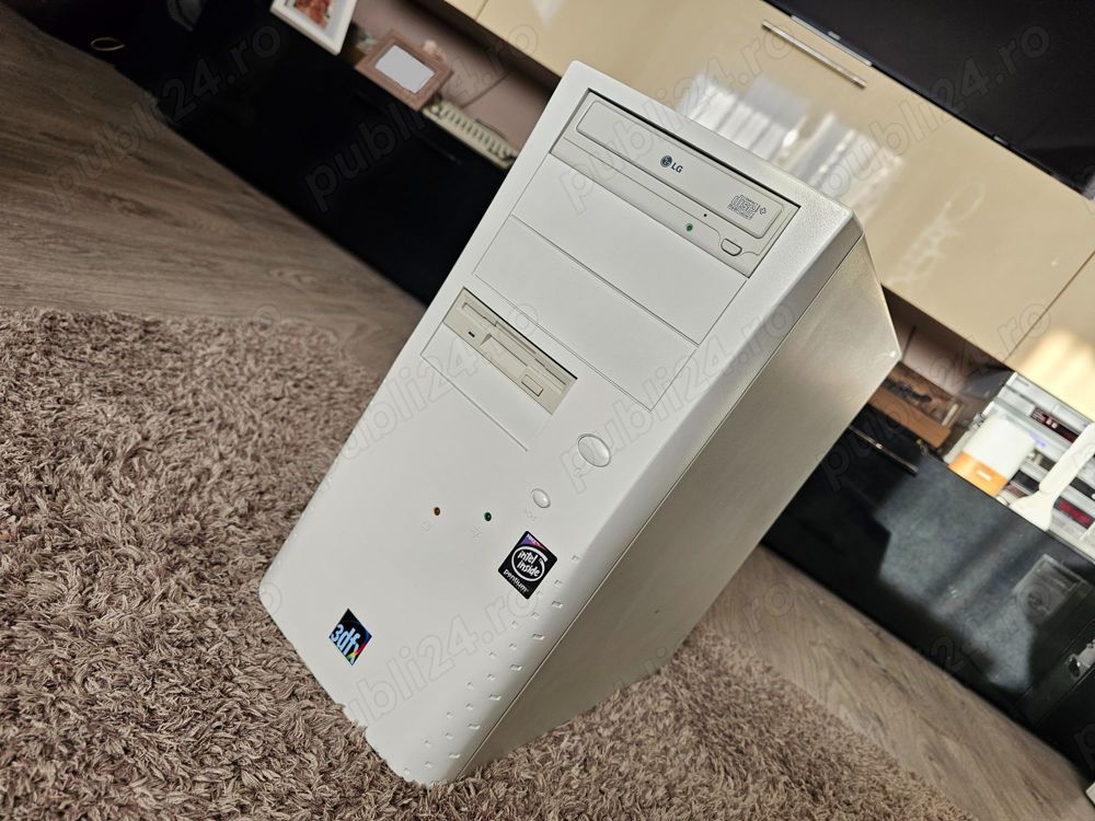 Calculator Vechi de colectie AOPEN , Pentium 1 , Socket 7, CNC , SLOT ISA , Vintage , Socket 7