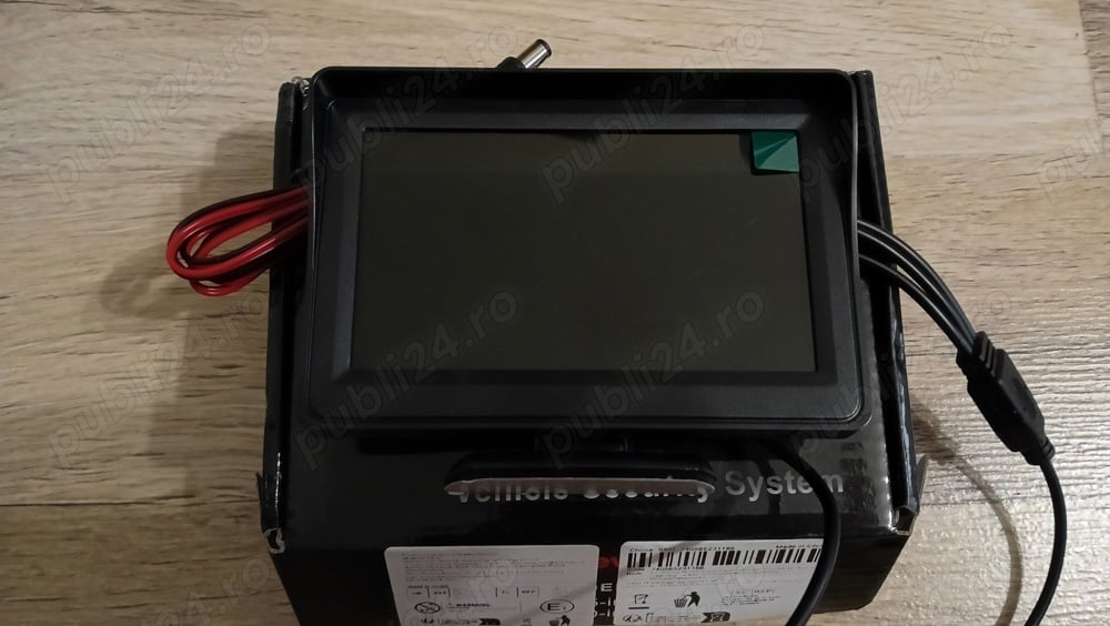 Camera marșarier, display wireless 