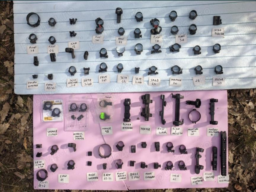 Vand monturi pentru lunete vanatoare