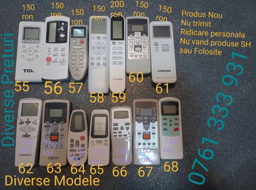 Telecomanda aer conditionat 