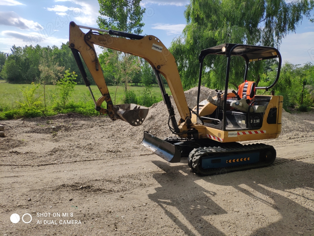 Miniexcavator Cat 302.5c
