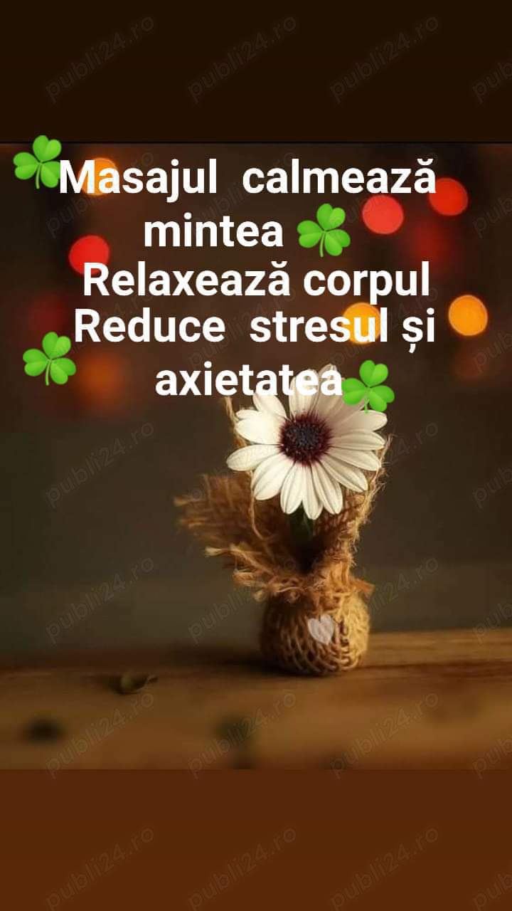Masaj de relaxare 