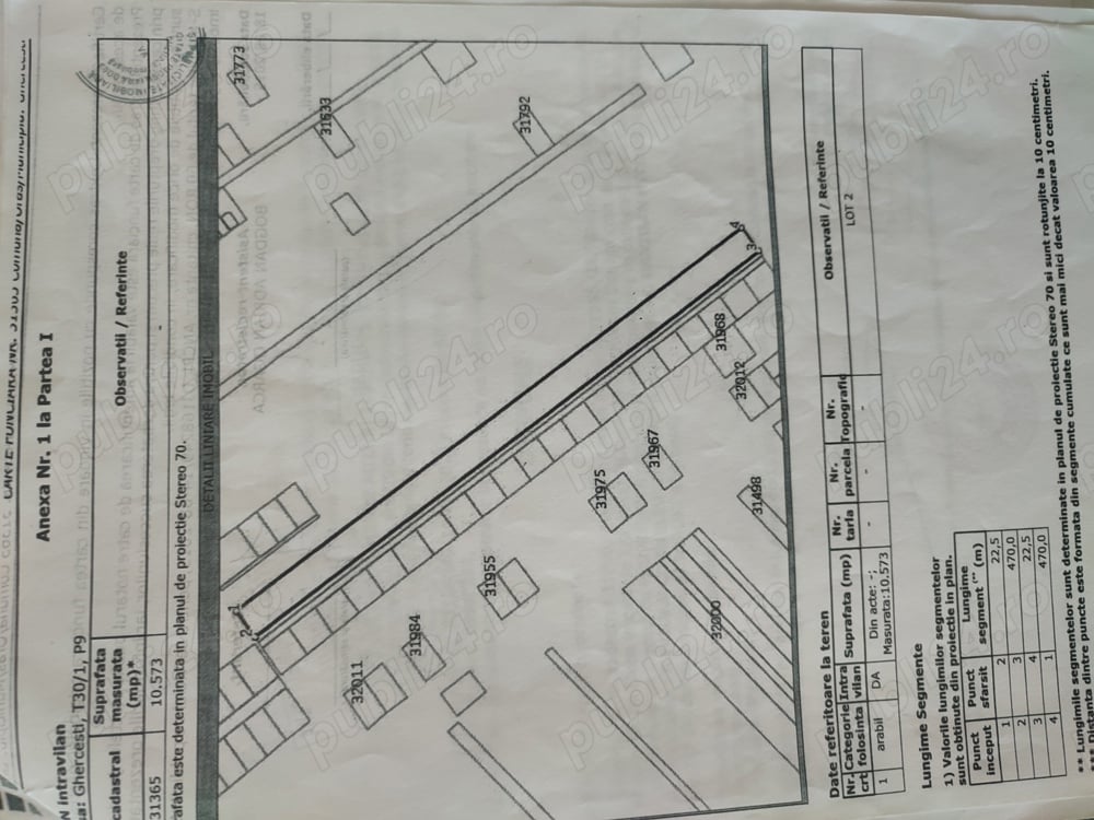 teren intravilan Ghercesti