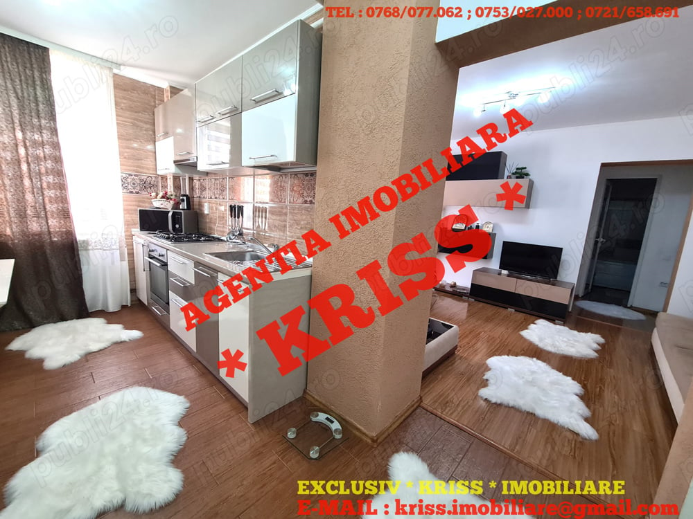 Apartament 3 Camere DE LUX SEMICENTRAL Confort 1 Etaj 2 Mobilat Și Utilat Complet