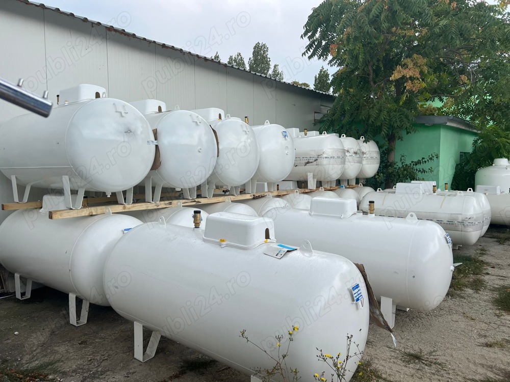 Butelie propan, rezervor GPL 1000 l-1750 l-3000 l, recipient GAZ, butoi gaz