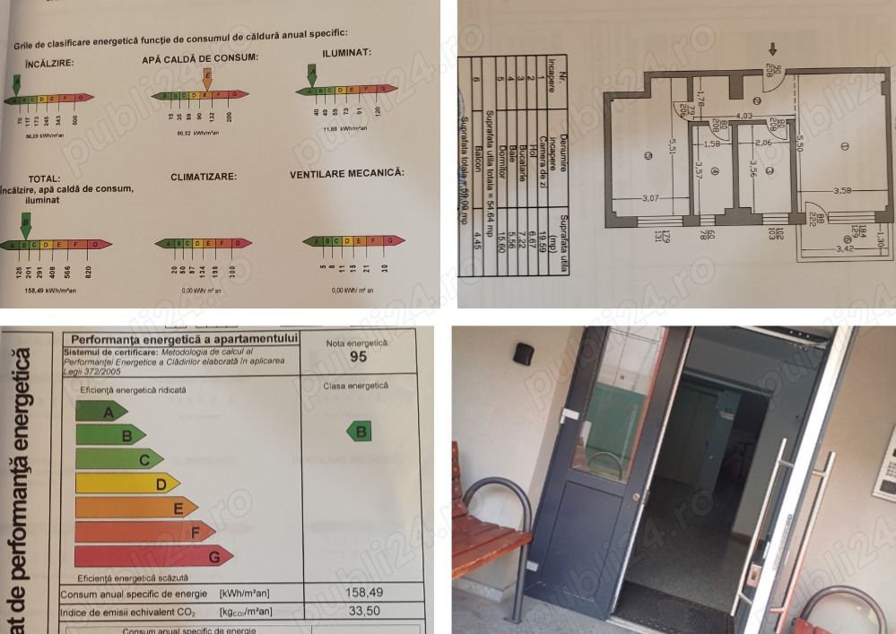 Apartament IN BLOC NOU, 2 camere, utilat complet, zona Robea, Mioveni