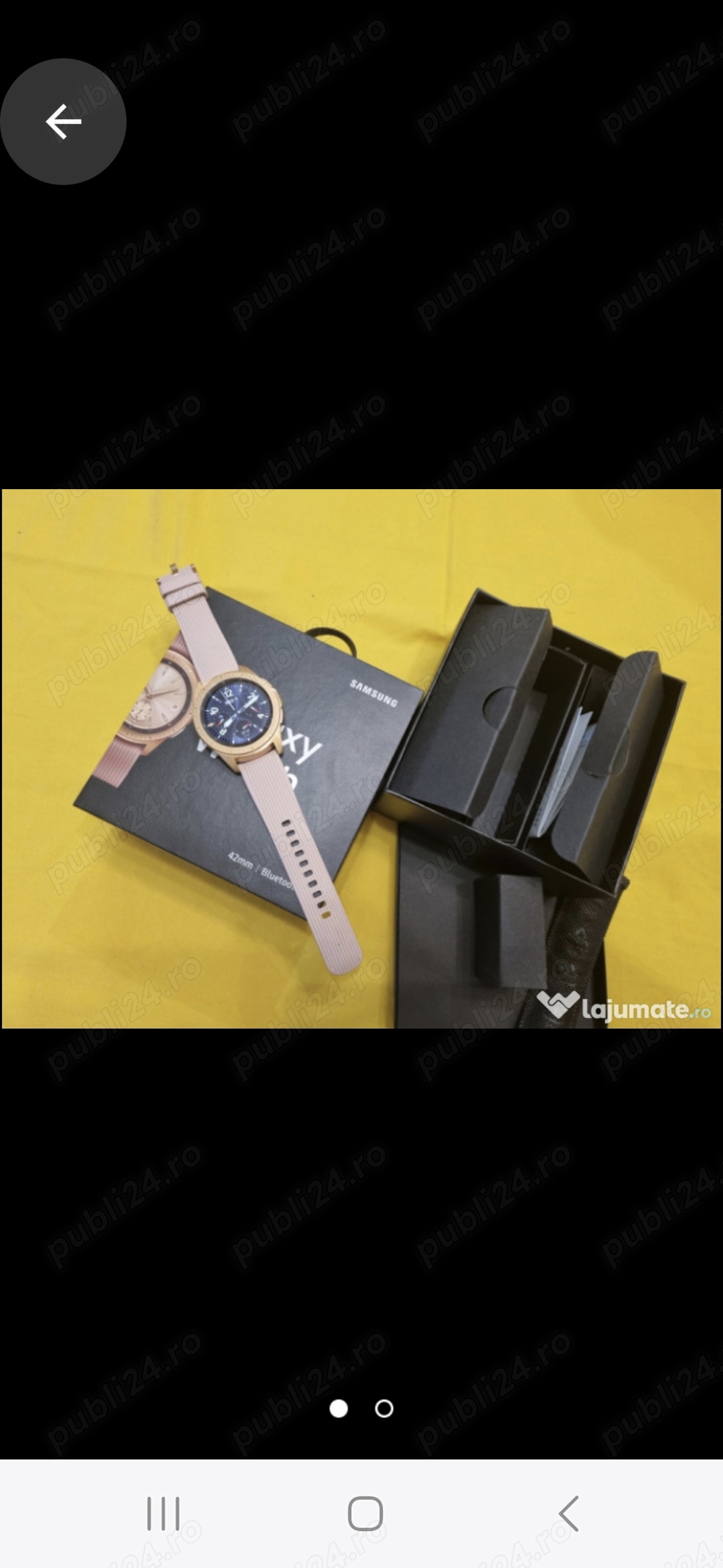 Ceas Samsung galaxy watch Rose Gold