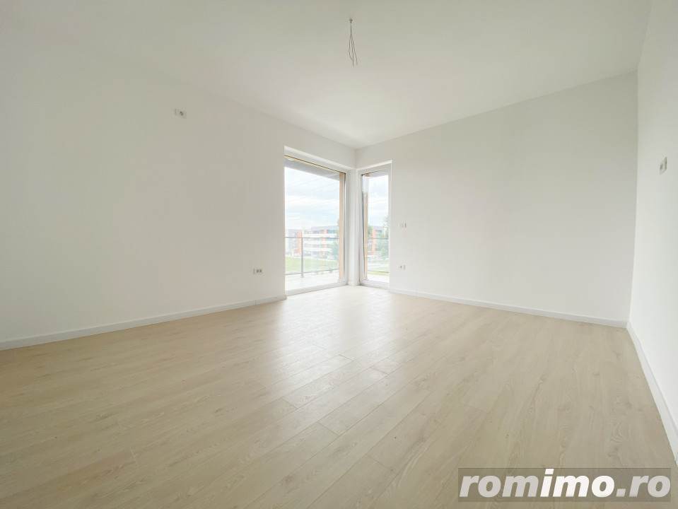 Apartament 2 camere, decomandat, 56mp, balcon 14 mp, etajul 2/3, in Giroc