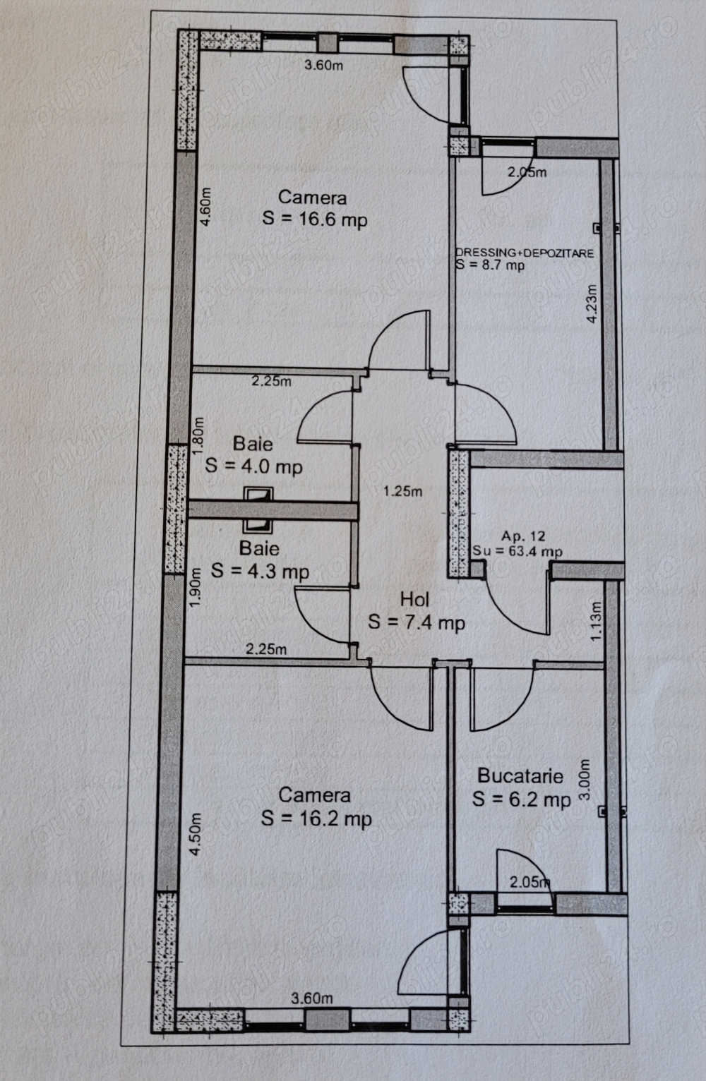 Apartament 2 camere, nou, decomandat Henri Coandă, comision 0 %