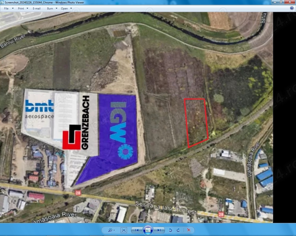 9000 mp, TEREN INDUSTRIAL, intravilan Iasi, Zona Industriala, PENTRU  INVESTITIE !