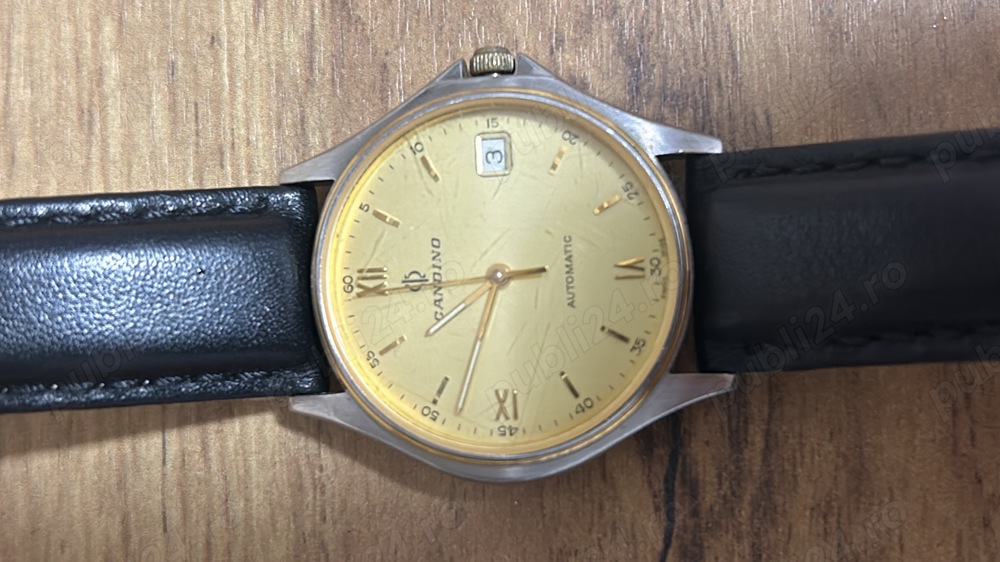 Vând ceas automatic candino