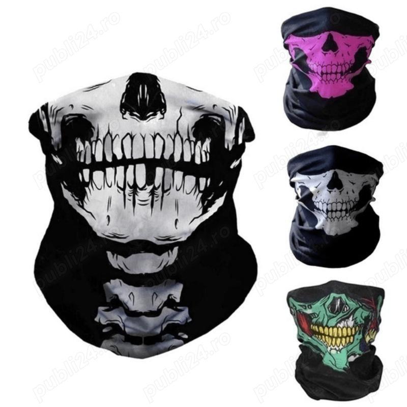 Cagula Mască de față cu balaclava unisex 2 modele respirabilă pentru călărie și ciclism - protecție 