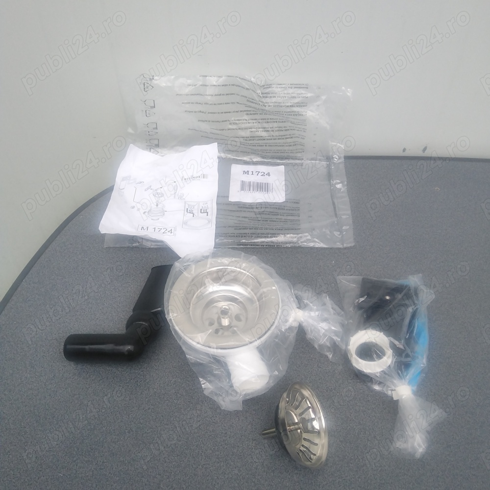 Set scurgere pentru chiuvetă inox Blanco 