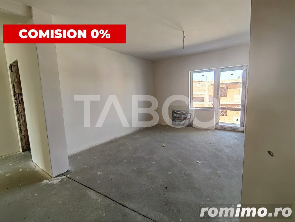 Apartament cu 3 camere ETAJ 2 din 3 balcon si loc parcare in SIBIU